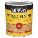 Minwax Wood Finish 70000444 Wood Stain, Natural, Liquid, 1 qt, Can